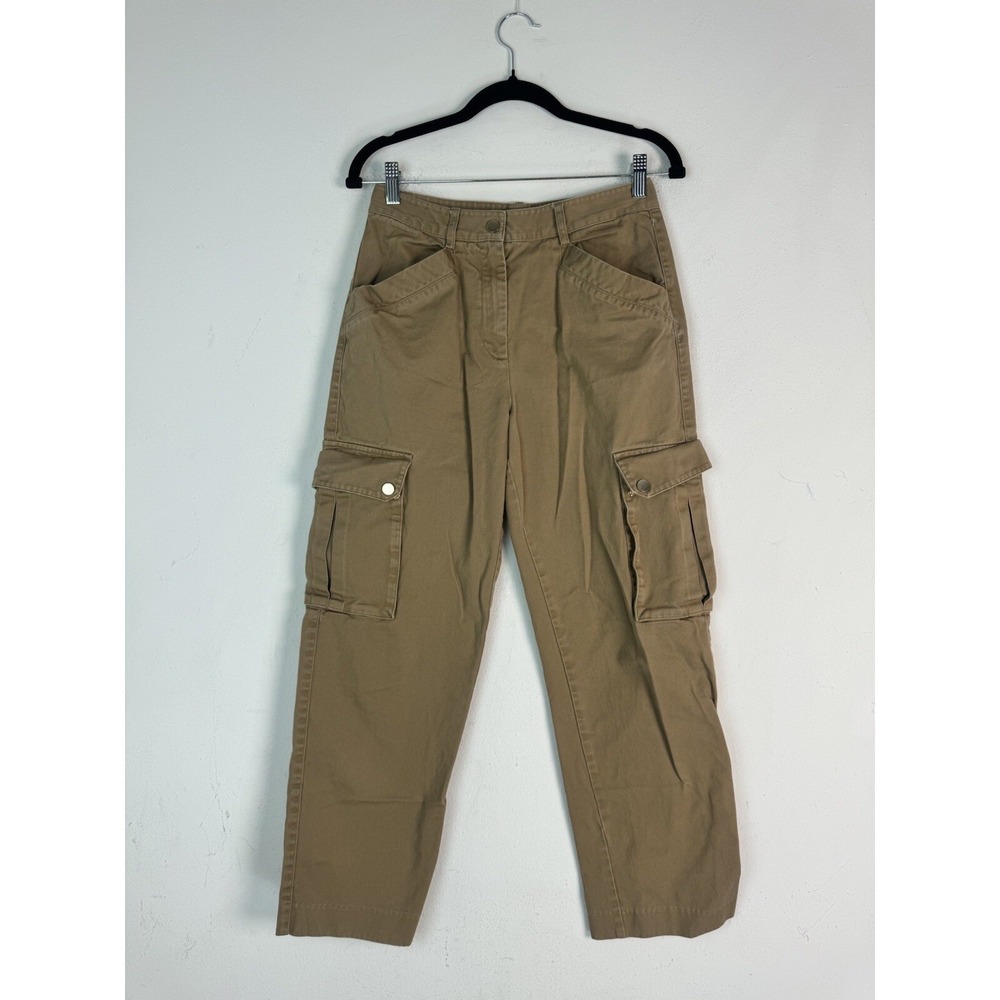 Maje‎ Pelpha Cargo-Style Pants in Camel Size 36